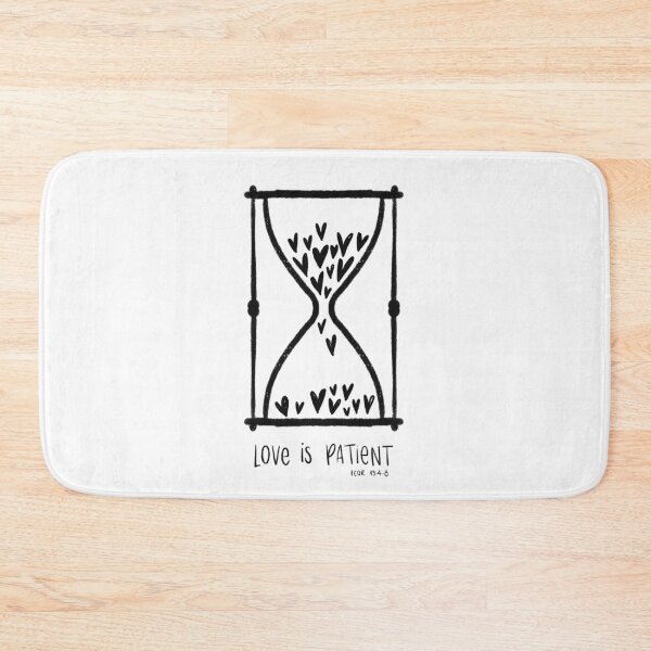 Item preview, Love is patient  designed and sold by dudaoliveira.art.