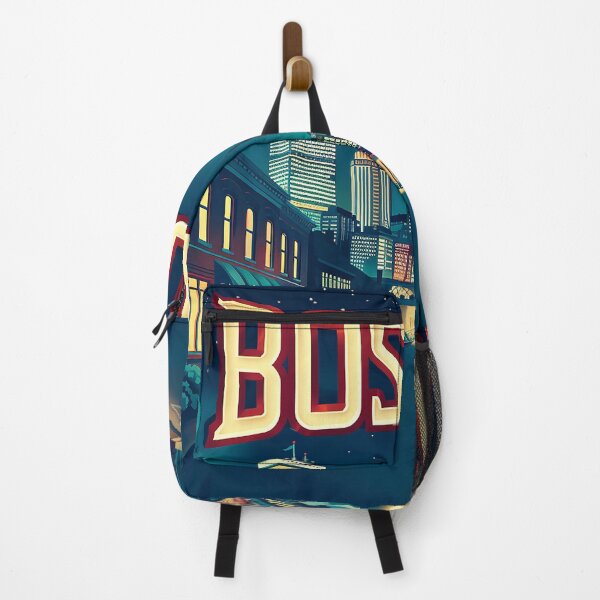 Item preview, Boston City Art Vintage Boston Poster designed and sold by nomiraclehere.