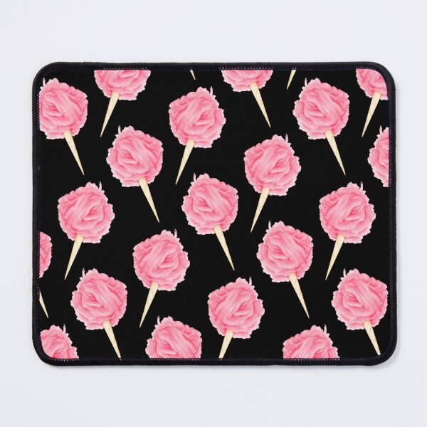 Item preview, Pink Cotton Candy Pattern - Black designed and sold by Kelly  Gilleran.
