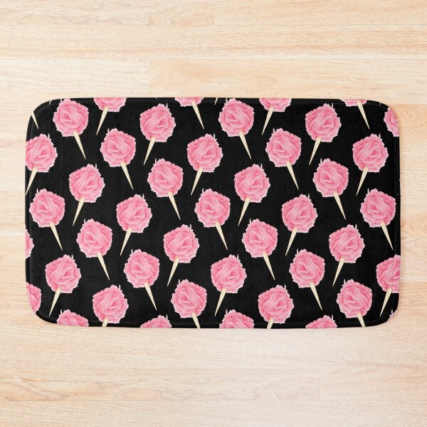 Item preview, Pink Cotton Candy Pattern - Black designed and sold by Kelly  Gilleran.