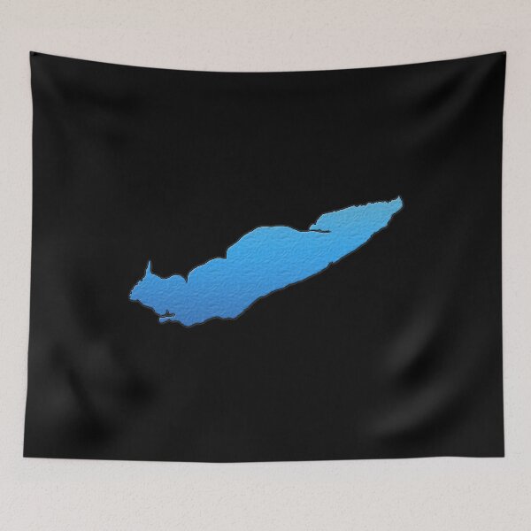 Item preview, Lake Erie Great Lakes Outline designed and sold by gorff.