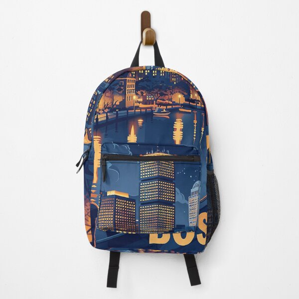 Item preview, Boston City Art Vintage Boston Poster designed and sold by nomiraclehere.