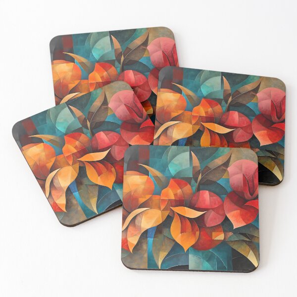 Item preview, Flowers - Cubism designed and sold by KootenayDesigns.