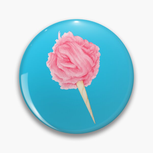 Item preview, Pink Cotton Candy Pattern - Blue designed and sold by Kelly  Gilleran.