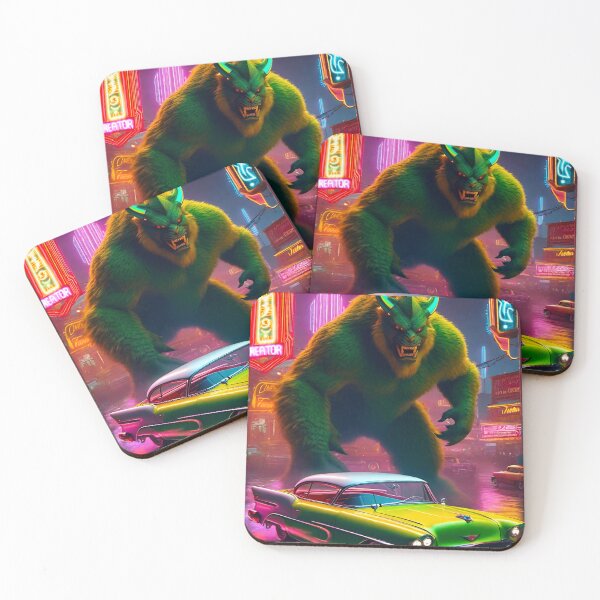 Item preview, Neon Street Monster  designed and sold by MatrixTattoo.