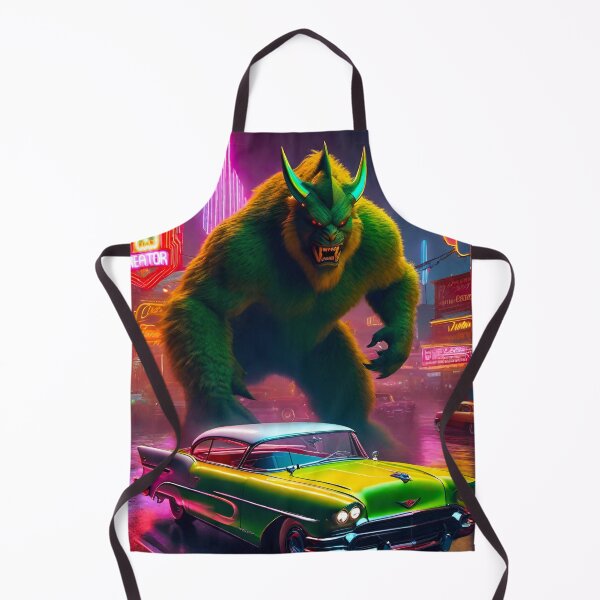 Item preview, Neon Street Monster designed and sold by MatrixTattoo.