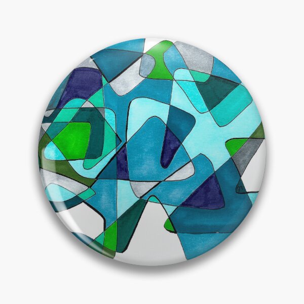 Item preview, Endless Triangle Swirls with Alcohol Markers (640405) designed and sold by Heiter und Gelassen.