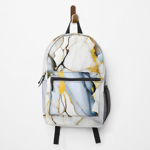 Item preview, Marble Abstract Design - Marble IMAGE PRINT ONLY - White Navy Gold Decor designed and sold by Beachy.