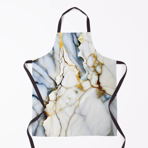 Item preview, Marble Abstract Design - Marble IMAGE PRINT ONLY - White Navy Gold Decor designed and sold by Beachy.