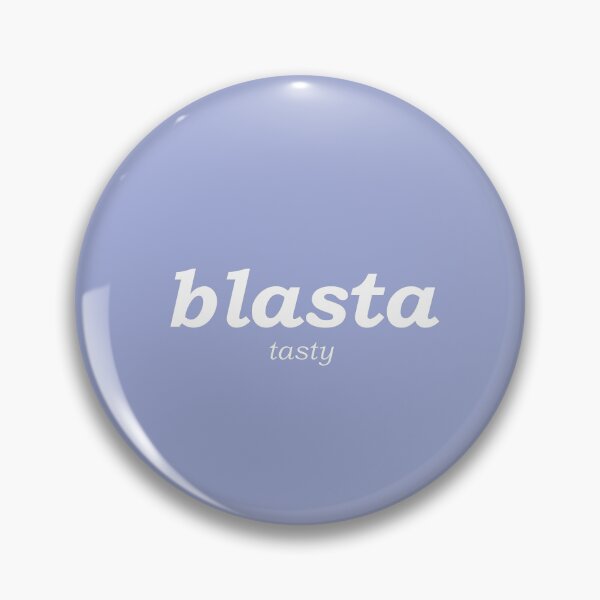 Item preview, blasta Scottish Gaelic translation tasty in blue pastel designed and sold by Mamaidh Made.