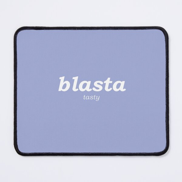 Item preview, blasta Scottish Gaelic translation tasty in blue pastel designed and sold by Mamaidh Made.