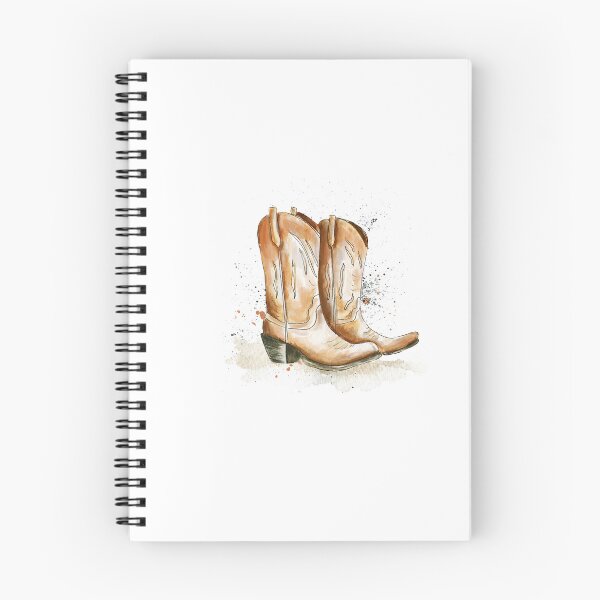 Item preview,   Cowboy boots..watercolor illustration designed and sold by hjstudioo.