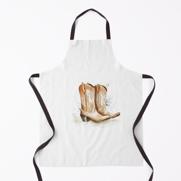Item preview, Cowboy boots..watercolor illustration designed and sold by hjstudioo.