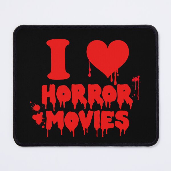 Item preview, I Love Heart Horror Movies designed and sold by HotHibiscus.