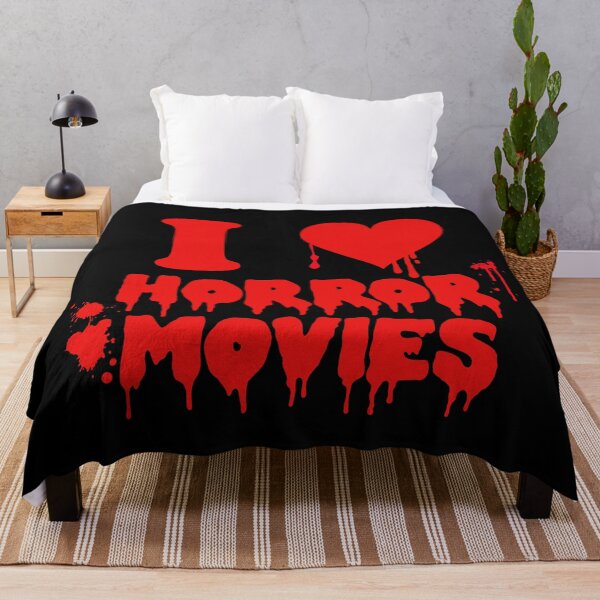 Item preview, I Love Heart Horror Movies designed and sold by HotHibiscus.
