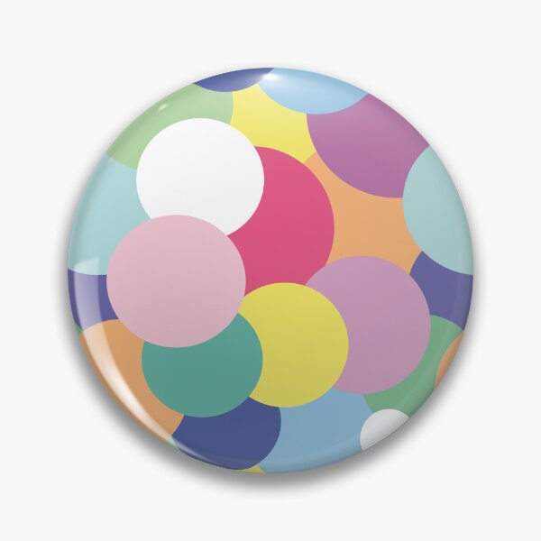 Item preview, Multi-color circles pattern designed and sold by AriLady.