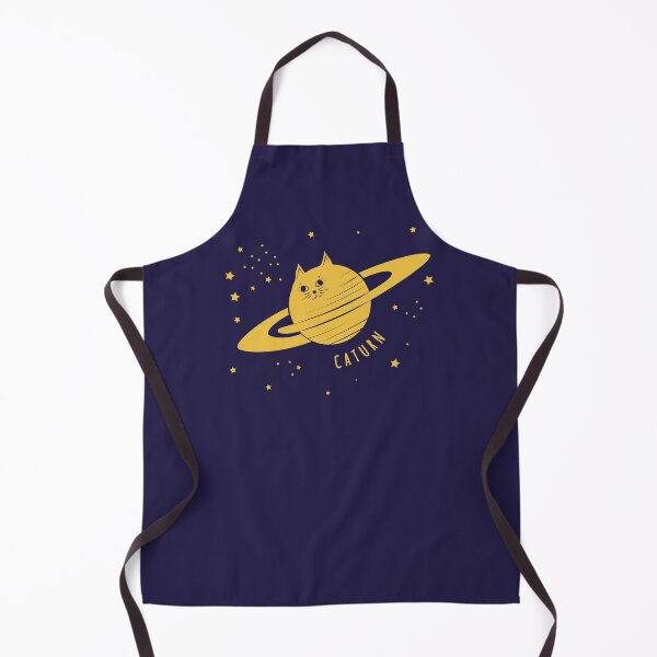Item preview, Caturn = Cat + Saturn, Cute Cat Science Joke, (dark backgrounds) designed and sold by Markadesign.