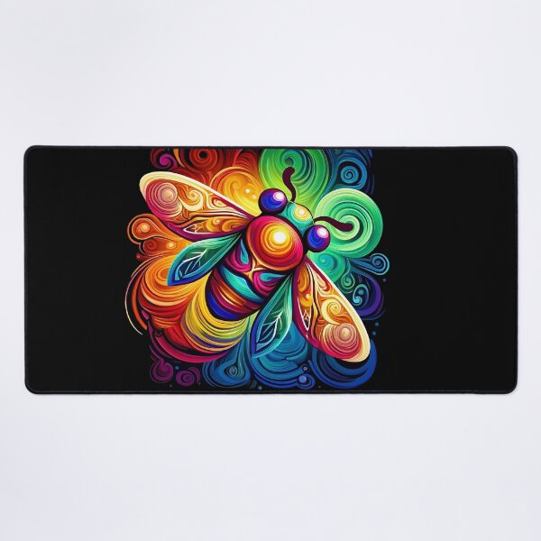 Item preview, Vibrant Colorful Bee the beauty of nature designed and sold by Taans-Creation.
