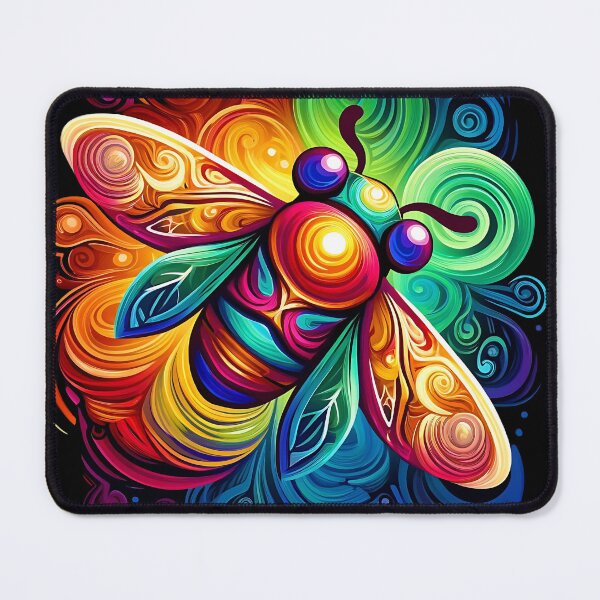 Item preview, Vibrant Colorful Bee the beauty of nature designed and sold by Taans-Creation.