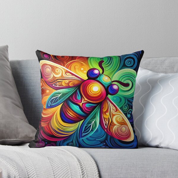 Item preview, Vibrant Colorful Bee the beauty of nature designed and sold by Taans-Creation.