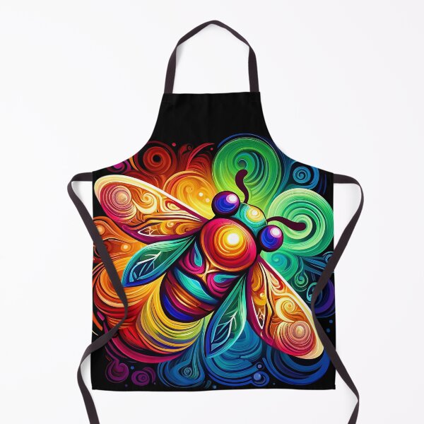 Item preview, Vibrant Colorful Bee the beauty of nature designed and sold by Taans-Creation.