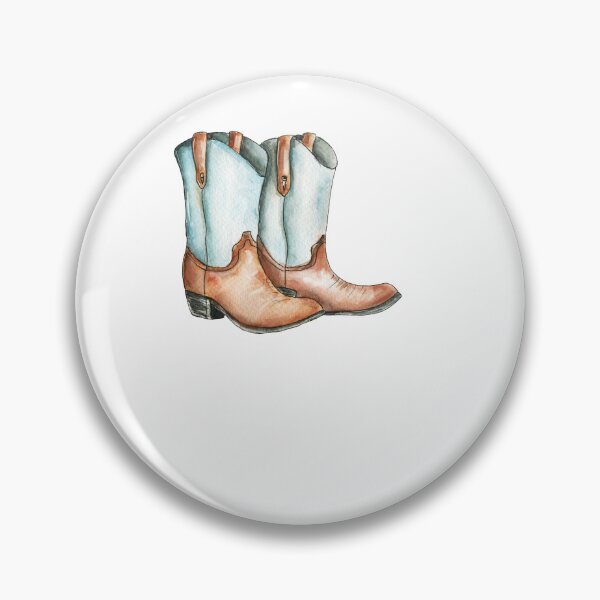 Item preview,  Cowboy boots..watercolor illustration designed and sold by hjstudioo.