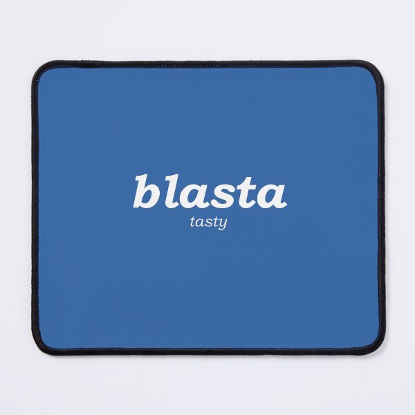 Item preview, blasta Scottish Gaelic translation tasty in blue medium designed and sold by Mamaidh Made.