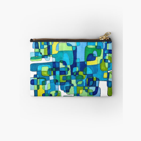 Item preview, Colorful Endless Rectangle Swirls of Serenity (640306) designed and sold by Heiter und Gelassen.