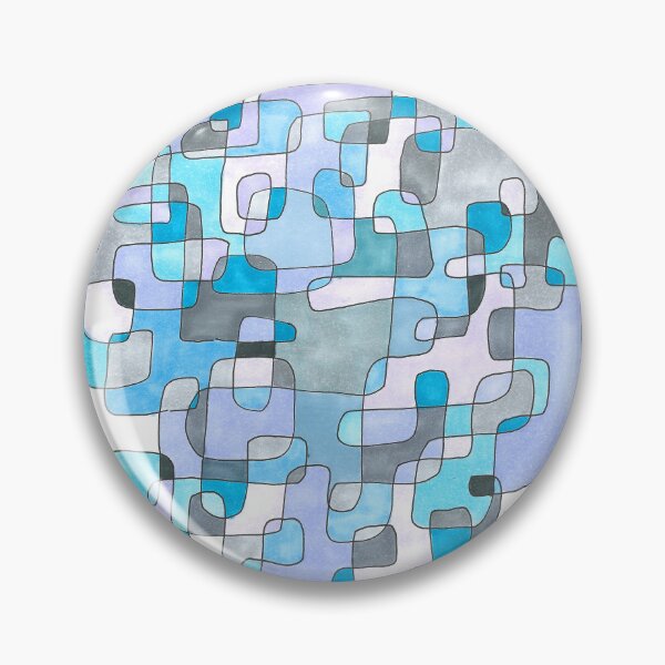 Item preview, Pastel Endless Rectangle Swirls of Serenity (640408) designed and sold by Heiter und Gelassen.