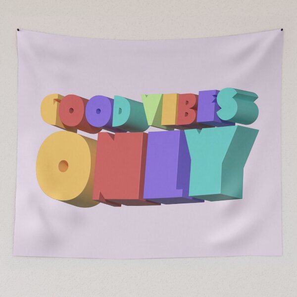 Item preview, Good Vibes Only 3D designed and sold by Shanermacc.