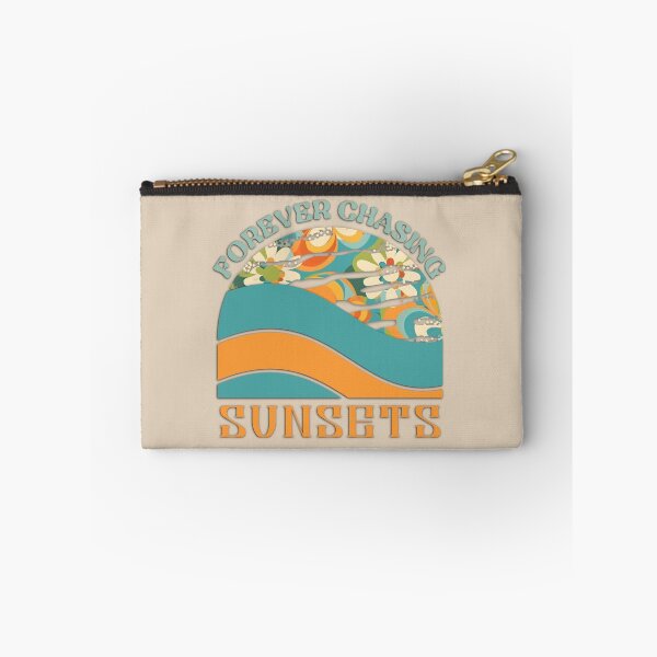 Item preview, Retro Floral "Forever Chasing Sunsets" designed and sold by bizbostudio.