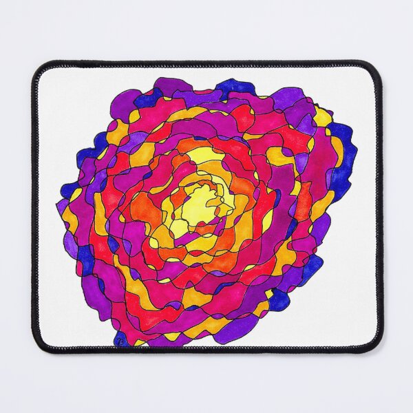 Item preview, Colorful Endless Swirls Flower of Serenity (640410) designed and sold by Heiter und Gelassen.