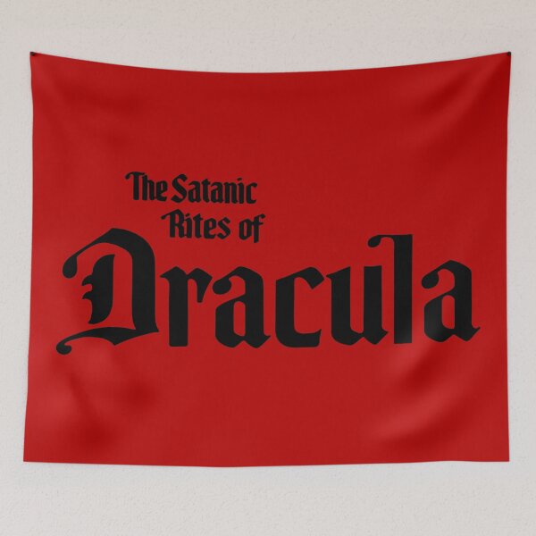 Item preview, The Satanic Rites Of Dracula - Hammer Horror - Black designed and sold by ABSTRACT-IVISM.
