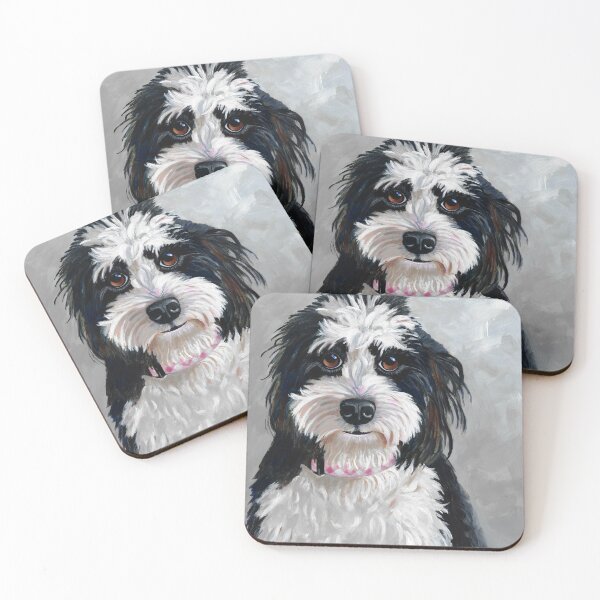Item preview, Zoe Dog Portrait designed and sold by ckjonesart.