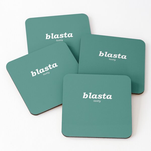Item preview, blasta Scottish Gaelic translation tasty in emerald green designed and sold by Mamaidh Made.