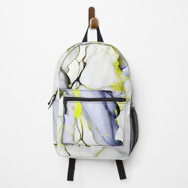 Item preview, Marble Abstract Design - Marble IMAGE PRINT ONLY - White Blue Yellow Decor designed and sold by Beachy.