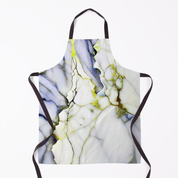 Item preview, Marble Abstract Design - Marble IMAGE PRINT ONLY - White Blue Yellow Decor designed and sold by Beachy.