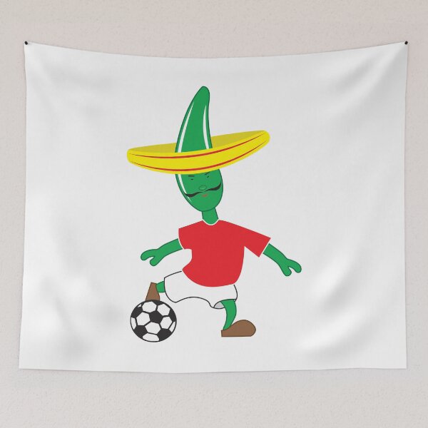 Item preview, Mexican Jalapeno Soccer  designed and sold by HelenofThreads.