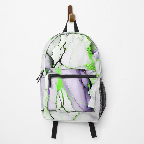 Item preview, Marble Abstract Design - Marble IMAGE PRINT ONLY - White Violet Lime Decor designed and sold by Beachy.