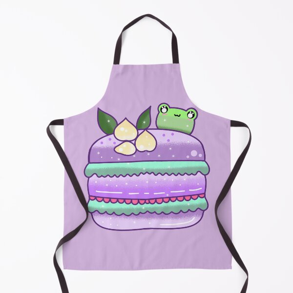 Item preview, Purple Cute Kawaii macaron froggy designed and sold by Quacktails.