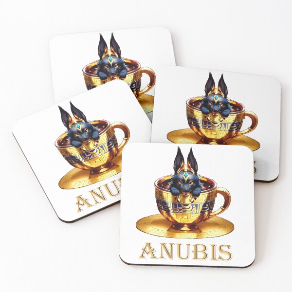 Item preview, Ancient Egyptian God Anubis Coffee designed and sold by TuyaArts.