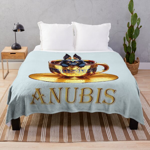 Item preview, Ancient Egyptian God Anubis Coffee designed and sold by TuyaArts.