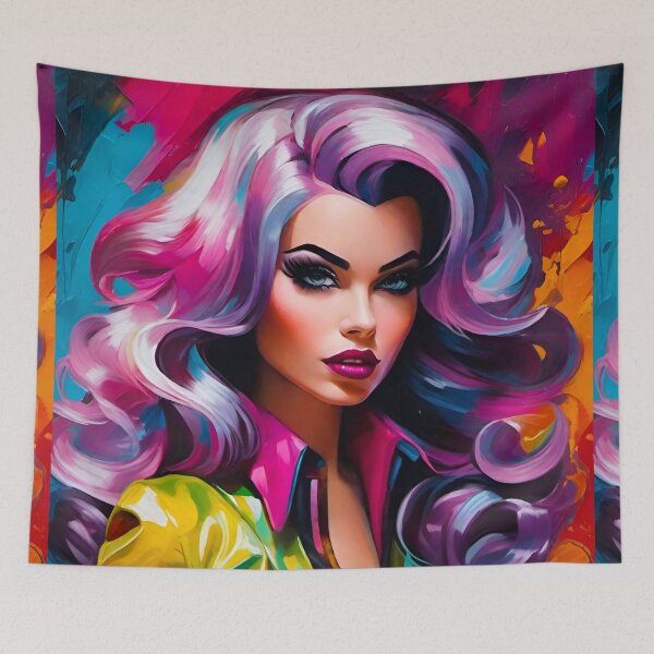 Item preview, Painted Pinup Model  designed and sold by MatrixTattoo.