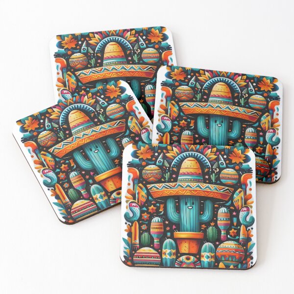 Item preview, "Cactus Symphony on a Starry Night" designed and sold by CielitoLindoArt.