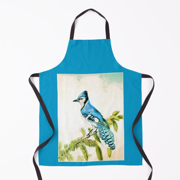 Item preview, Baltimore Oriole, pájaro azul en la rama 1880 designed and sold by RocketshipRetro.