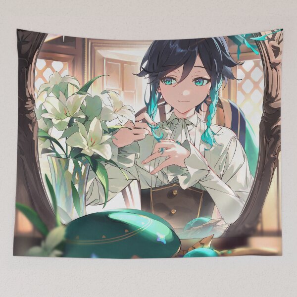 Item preview, Genshin Impact - Venti Official Birthday Artwork 2024 designed and sold by Krimsy.