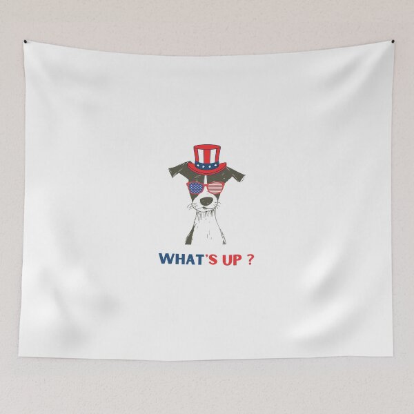 Item preview, Funny dog Say : What's up ? designed and sold by Abdelillah10.