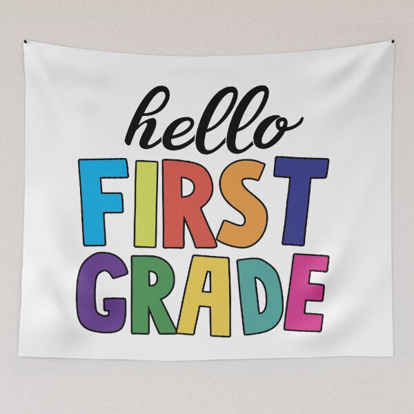 Item preview, Hello first year of school designed and sold by Wolagno.