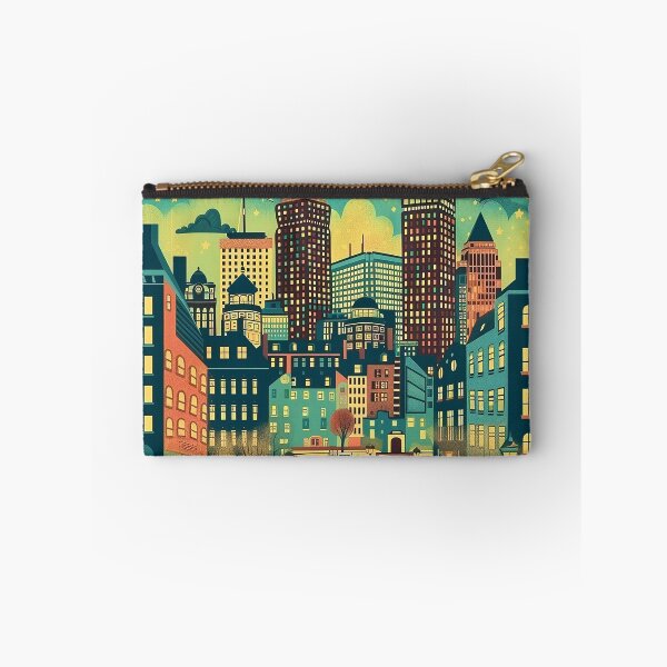 Item preview, Boston City Art Vintage Boston Poster designed and sold by nomiraclehere.