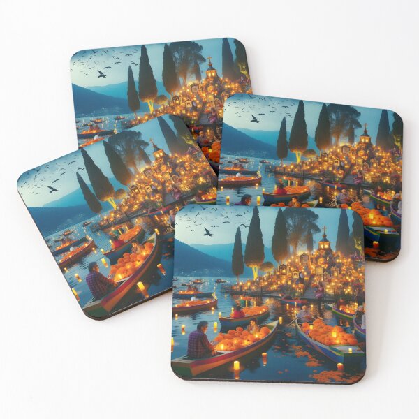 Item preview, "Reflections of Eternal Life in Lake Janitzio" designed and sold by CielitoLindoArt.